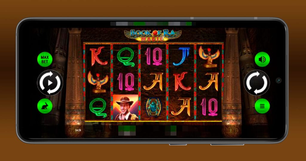 Slots-App für Mobilgeräte